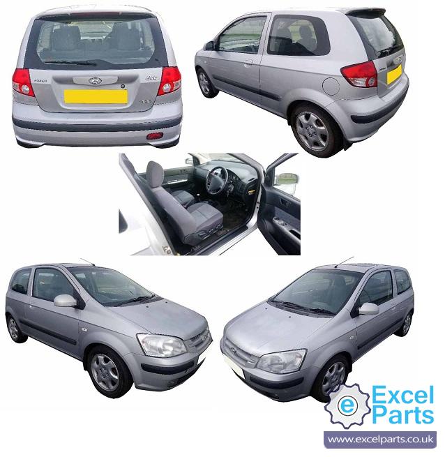 HYUNDAI GETZ MK1 BU31 SPORT 54 REG 1.6 I 1599 CC PETROL G4ED 5 SPEED MANUAL 3 DOOR HATCHBACK FWD ( FRONT WHEEL DRIVE ) 